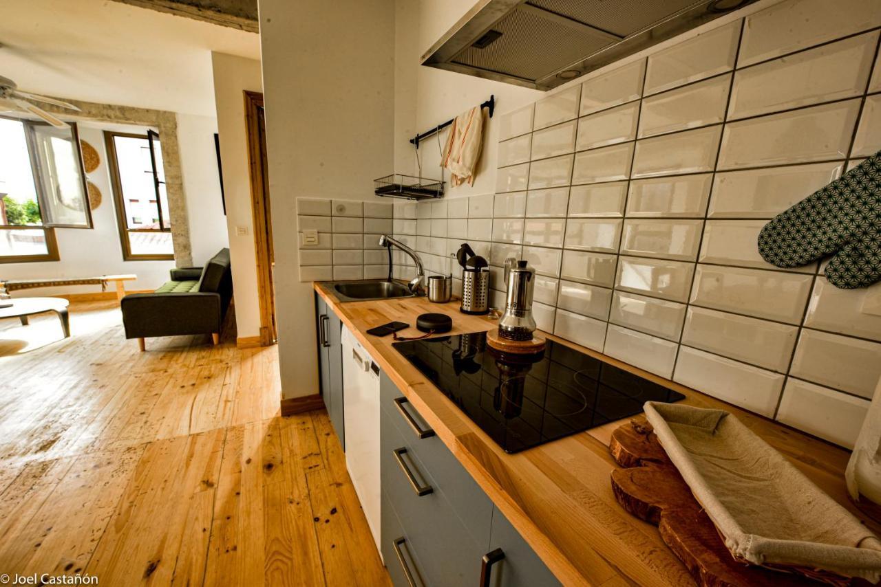 Bermeo Vintage Flat Ideal Parejas Esterno foto