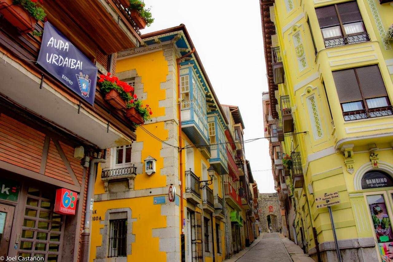 Bermeo Vintage Flat Ideal Parejas Esterno foto